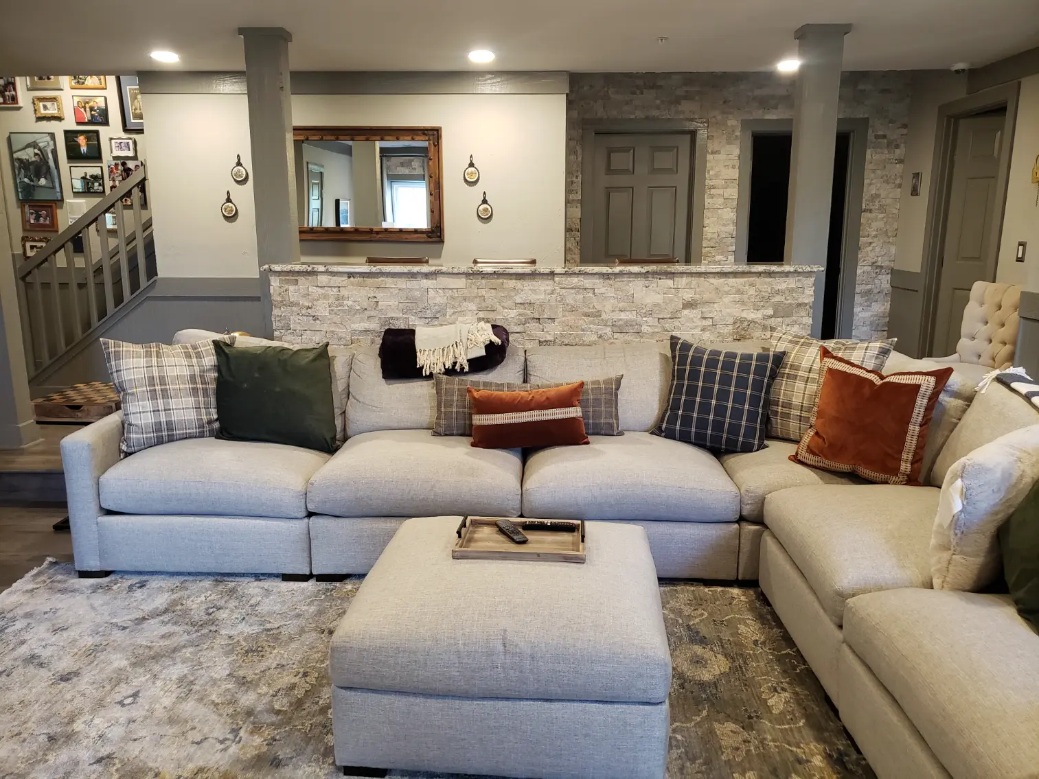 Custom Living Room Home Addition