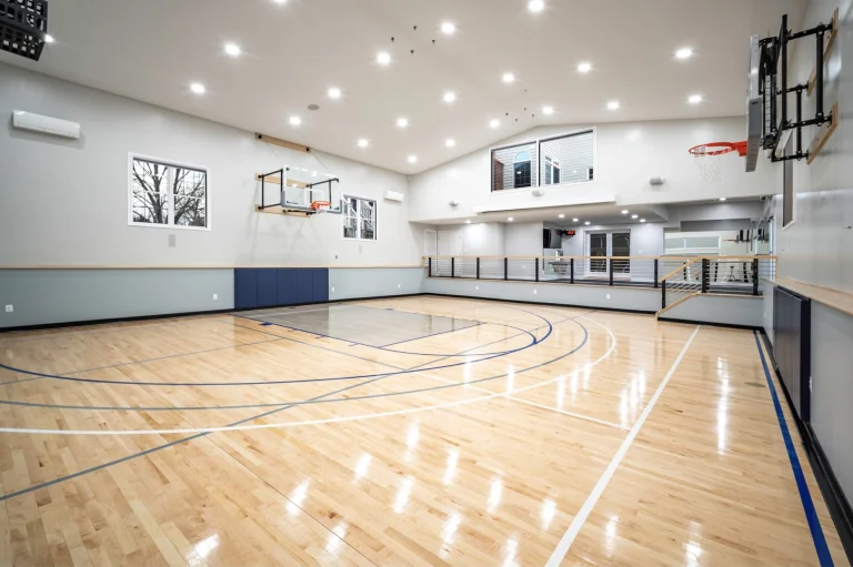 Home Indoor Basketball Court