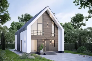 One of the barn house plans brought to life